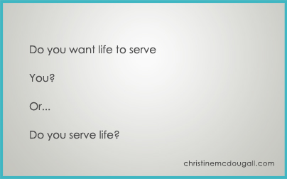 Do you serve life?