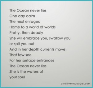 The Ocean never lies