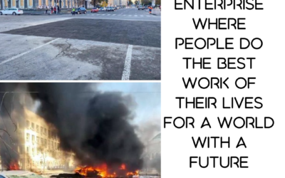 Create an enterprise where people do the best work of their lives for a world with a future