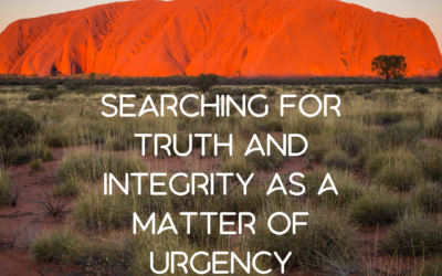 Searching for Truth and Integrity as a Matter of Urgency