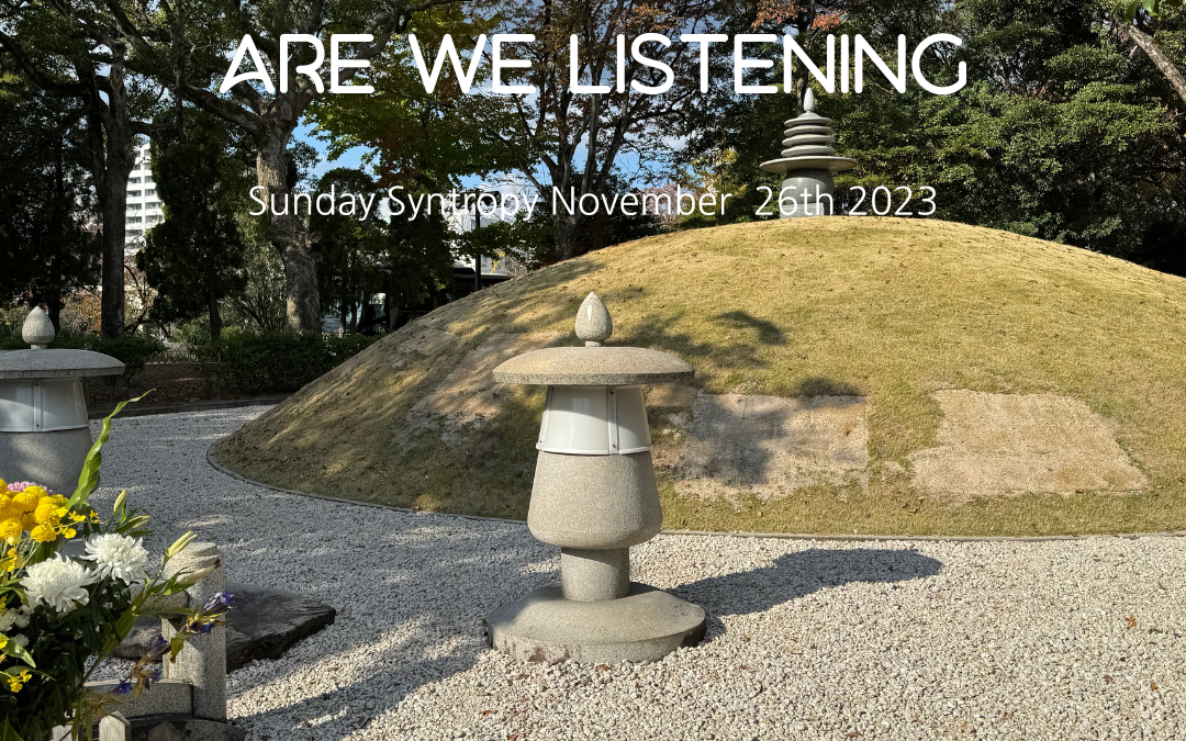 The ghosts of the dead of Hiroshima seek peace – are we listening